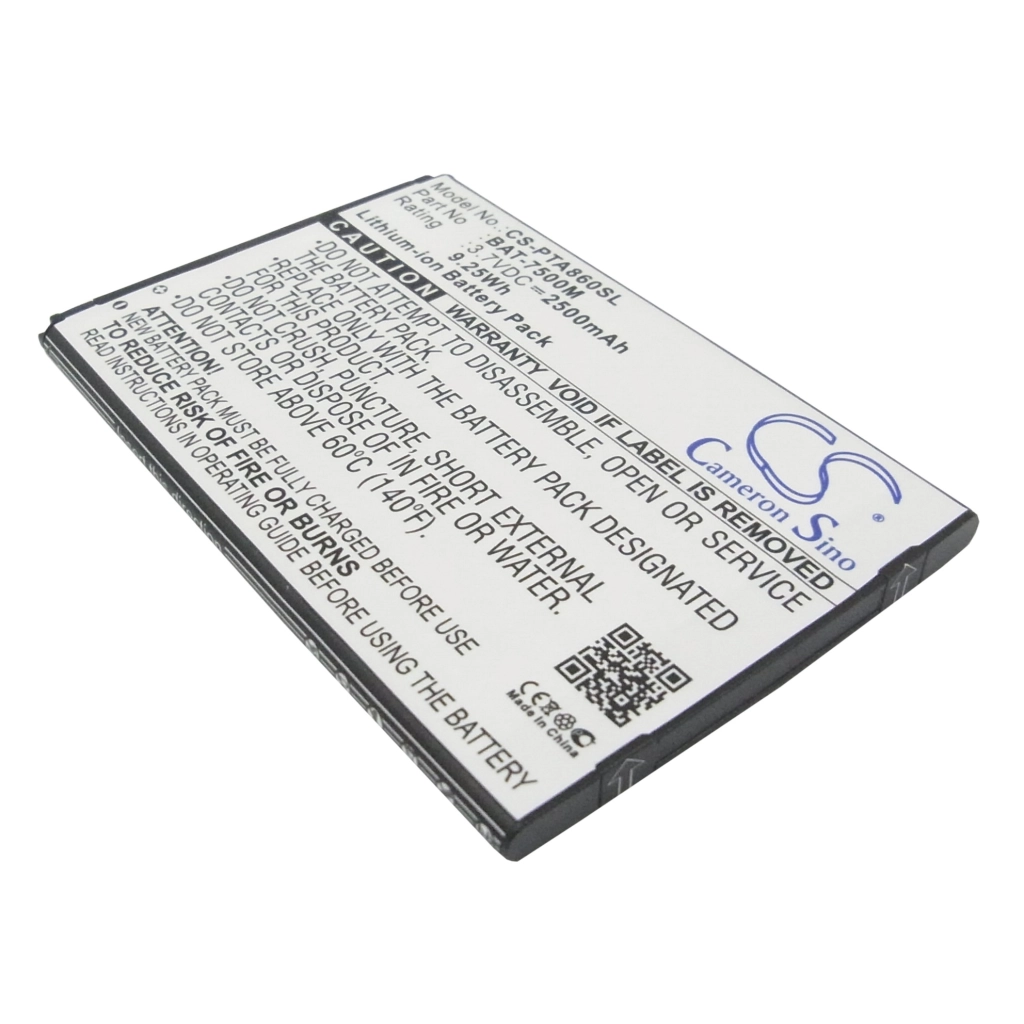 Batterie Batteria del telefono cellulare CS-PTA860SL