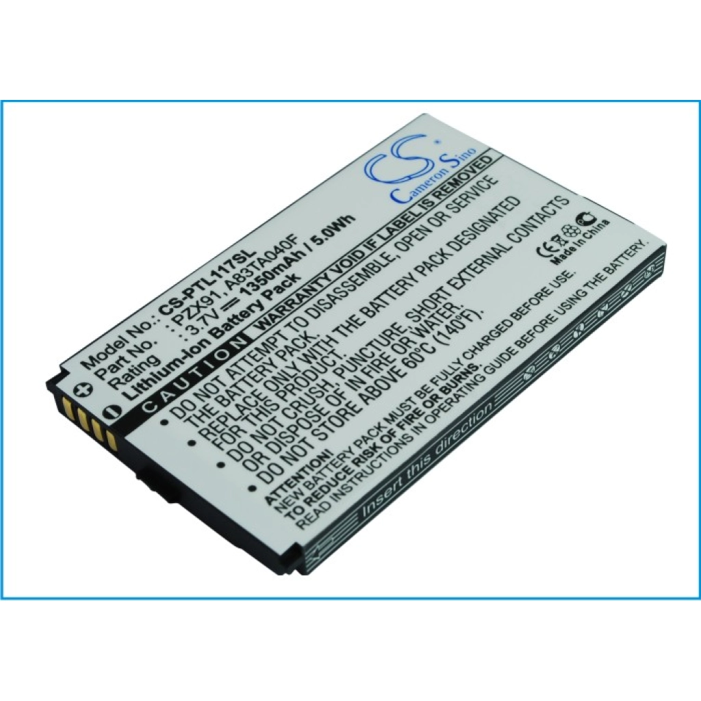 Batterie Batteria del telefono cellulare CS-PTL117SL