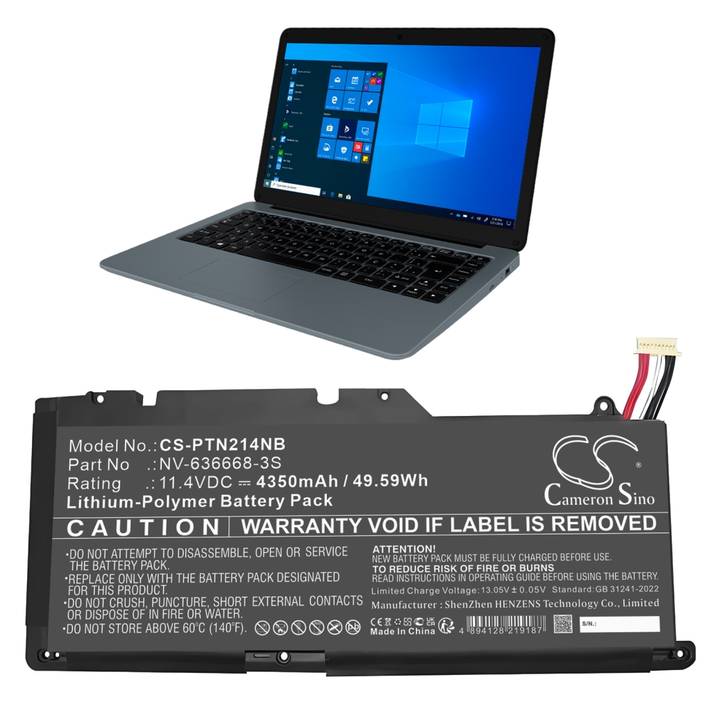 Batteria notebook Positivo CS-PTN214NB