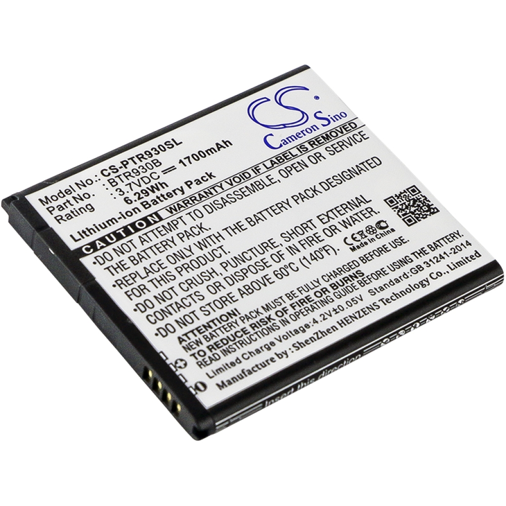 Batterie Sostituisce BTR930B