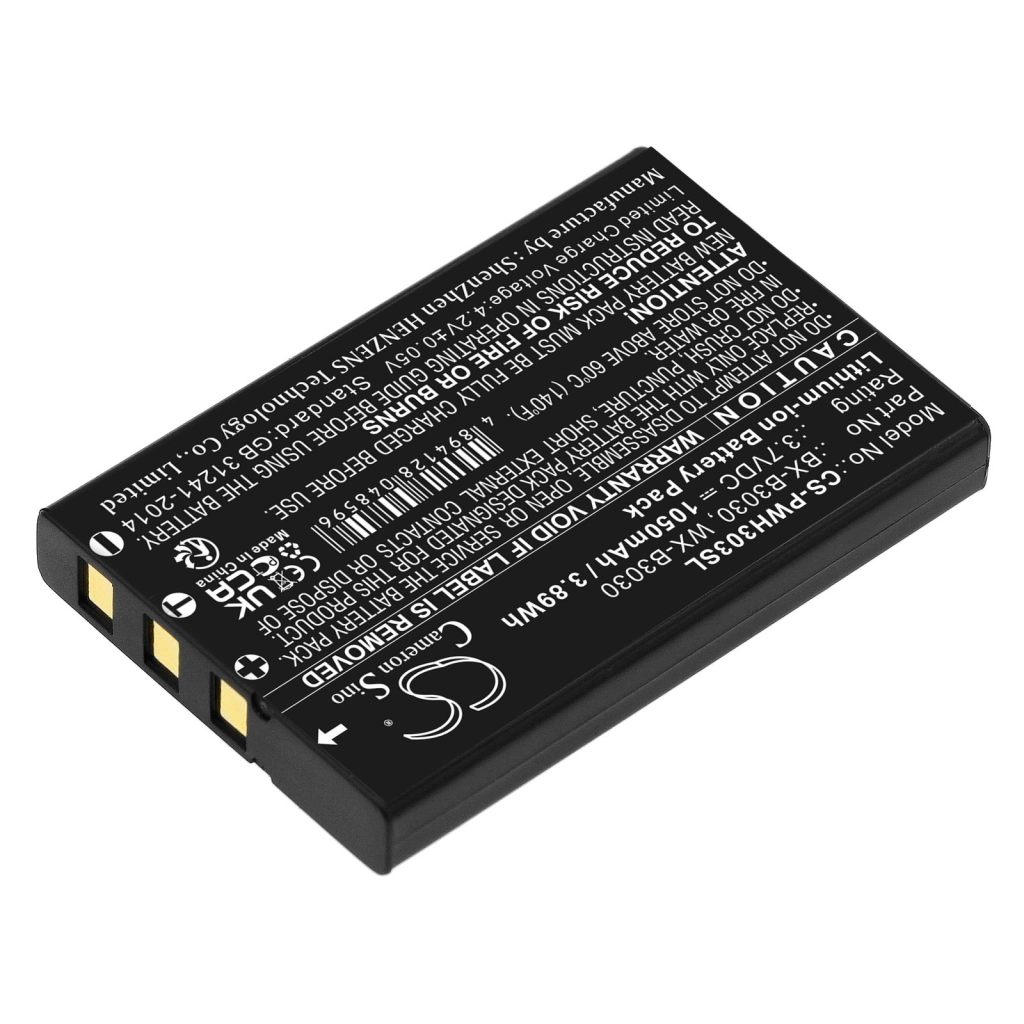 Batteria senza fili dell'auricolare Panasonic WX-CT420 (CS-PWH303SL)