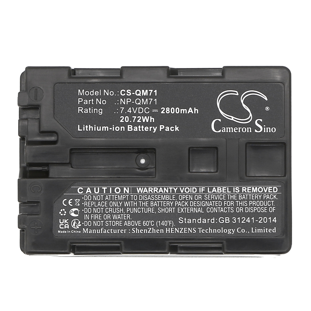 Battery Replaces NP-FM71