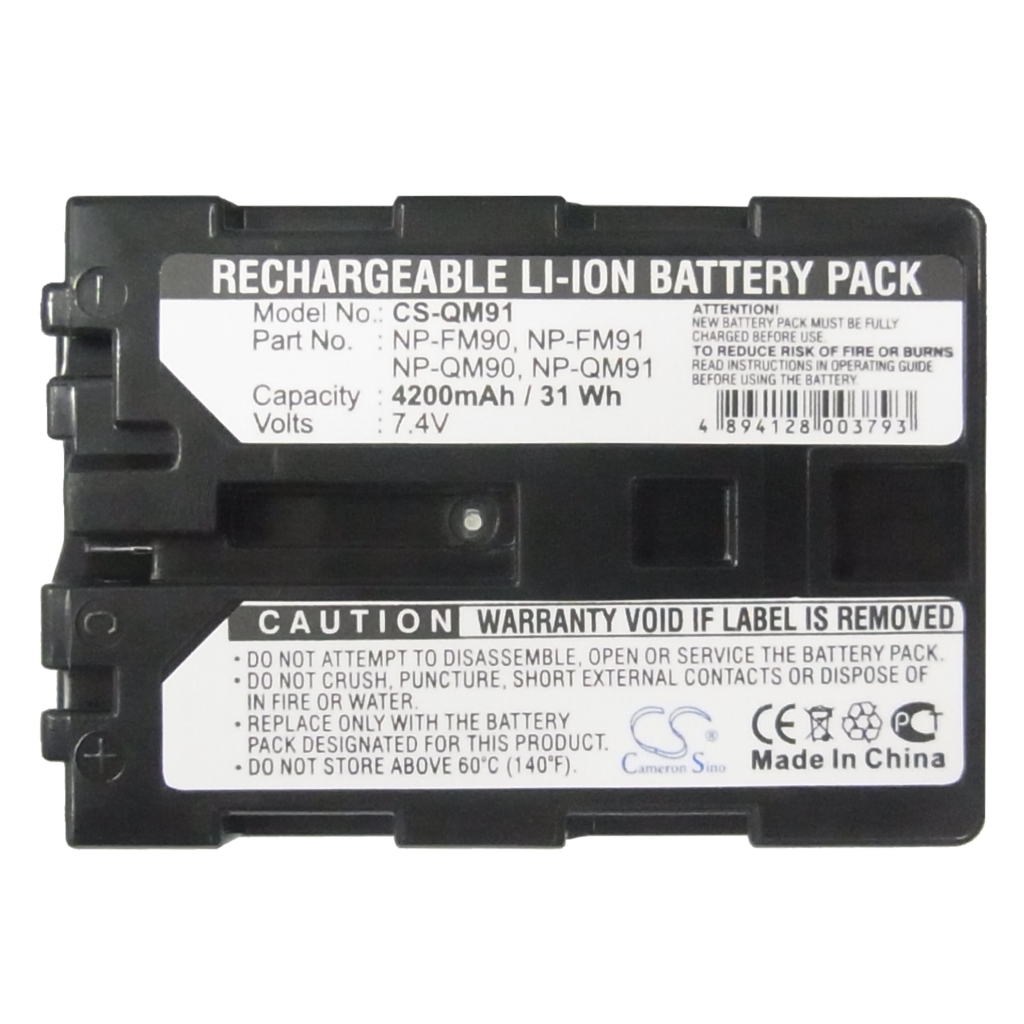 Batterie Sostituisce NP-QM91