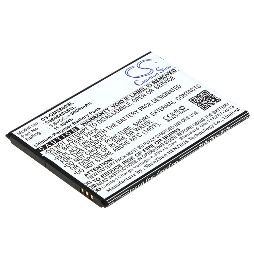 Sostituzione della batteria compatibile per BLU C866639282L,C866640282L