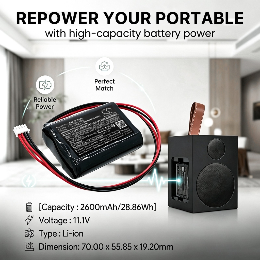 Batterie compatibile con Quadral Breeze One CS-QTR100SL