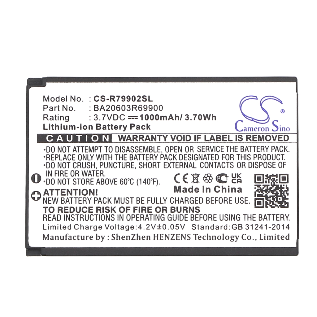Batteria MP3, MP4, PMP Creative CS-R79902SL