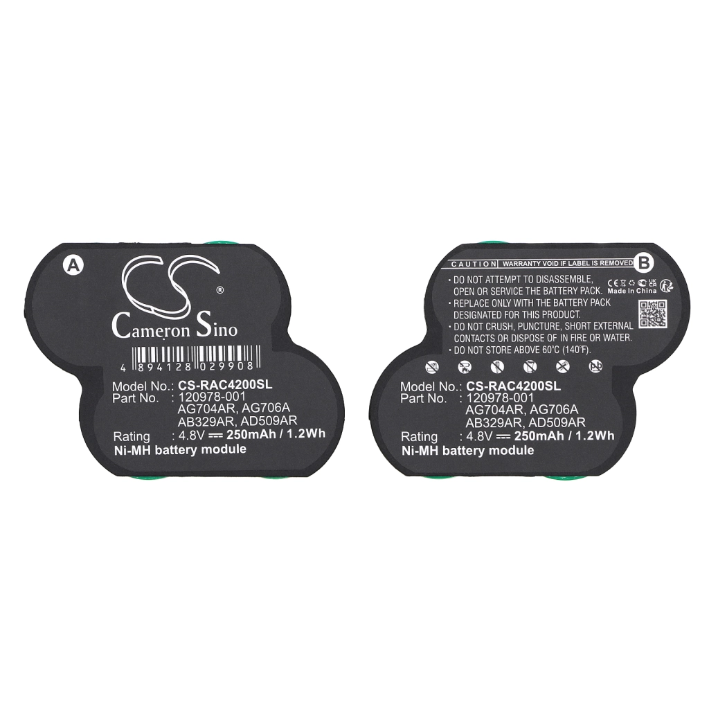 Batterie Sostituisce AD593A