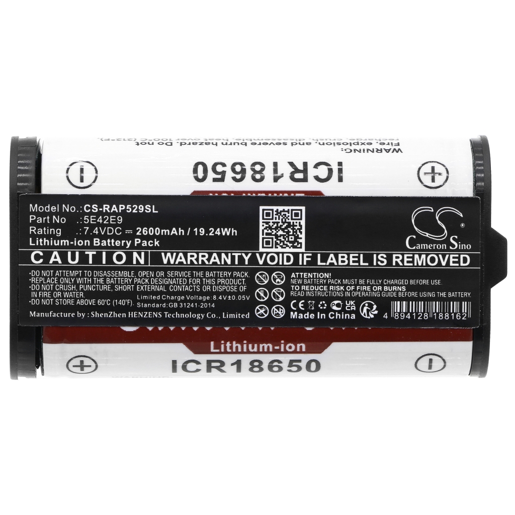 Batteria per telecamera di sicurezza domestica Ring CS-RAP529SL