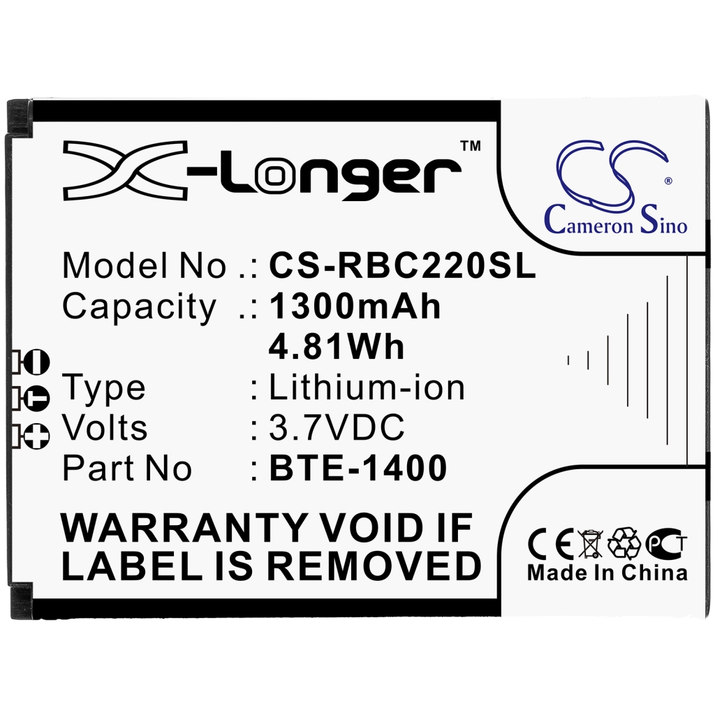 Batteria del telefono cellulare Ans F30 (CS-RBC220SL)