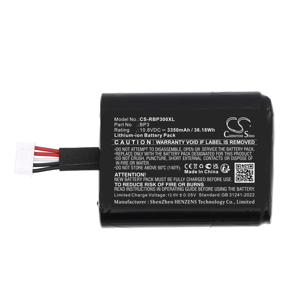Batterie Sostituisce BP18650-3S1P