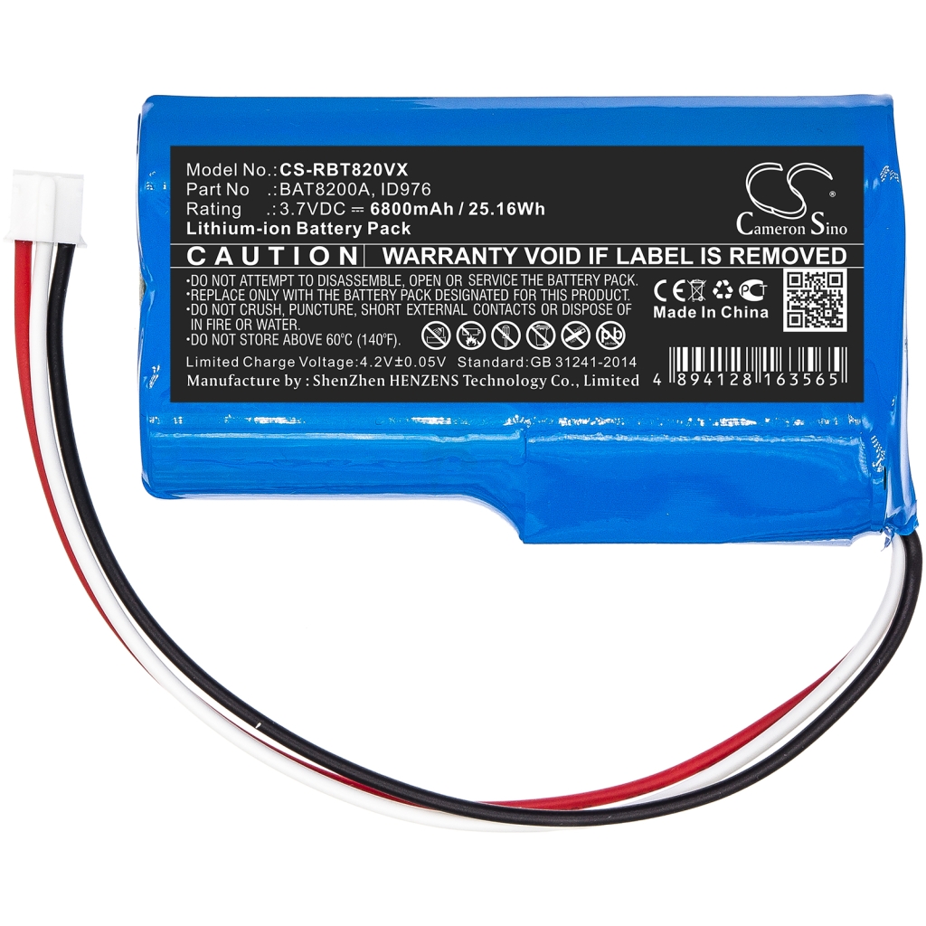 Sostituzione della batteria compatibile per Robomow BAT8200A,ID976
