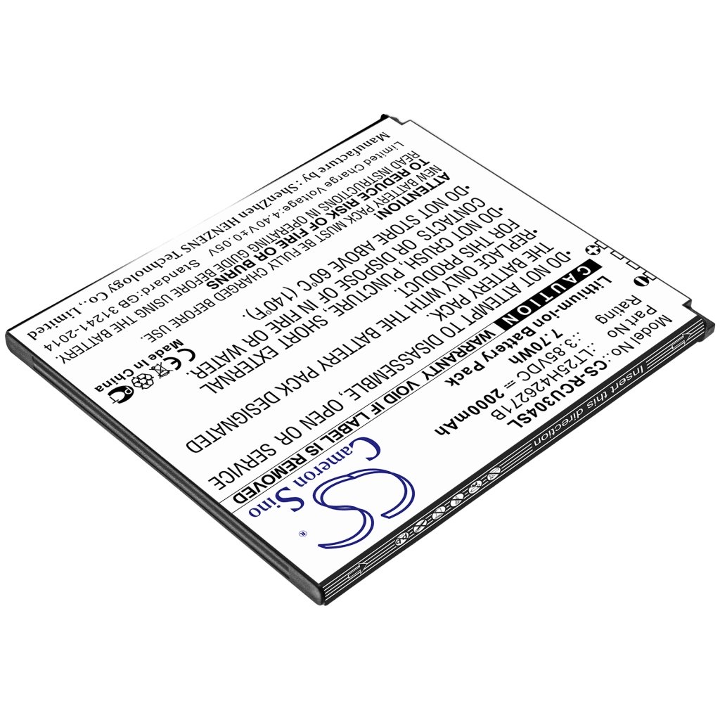 Compatible battery replacement for BLU LT25H426271B