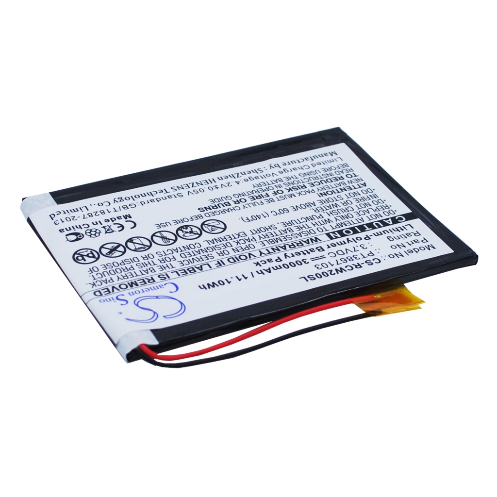 Sostituzione della batteria compatibile per RCA PT3867103