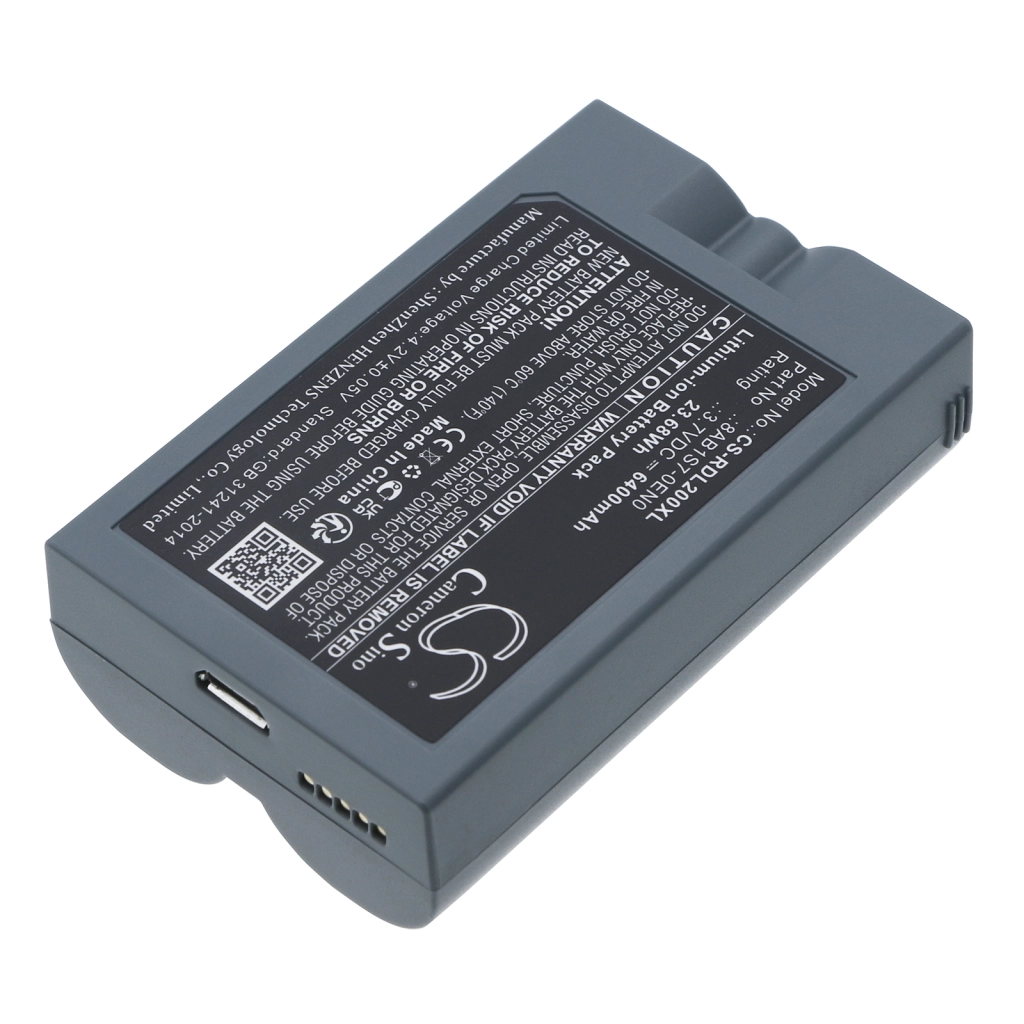 Batteria per telecamera di sicurezza domestica Ring Video Doorbell 4