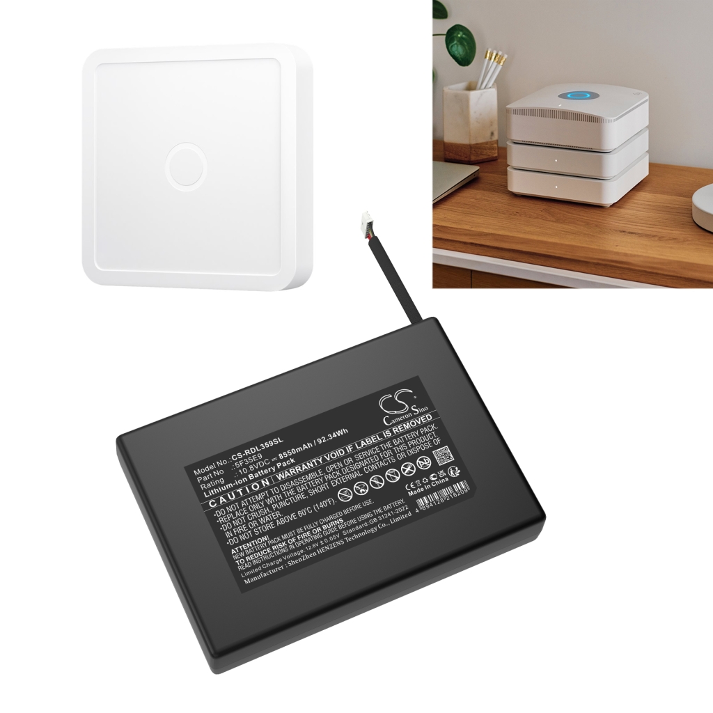 Batterie Batteria per telecamera di sicurezza domestica CS-RDL359SL