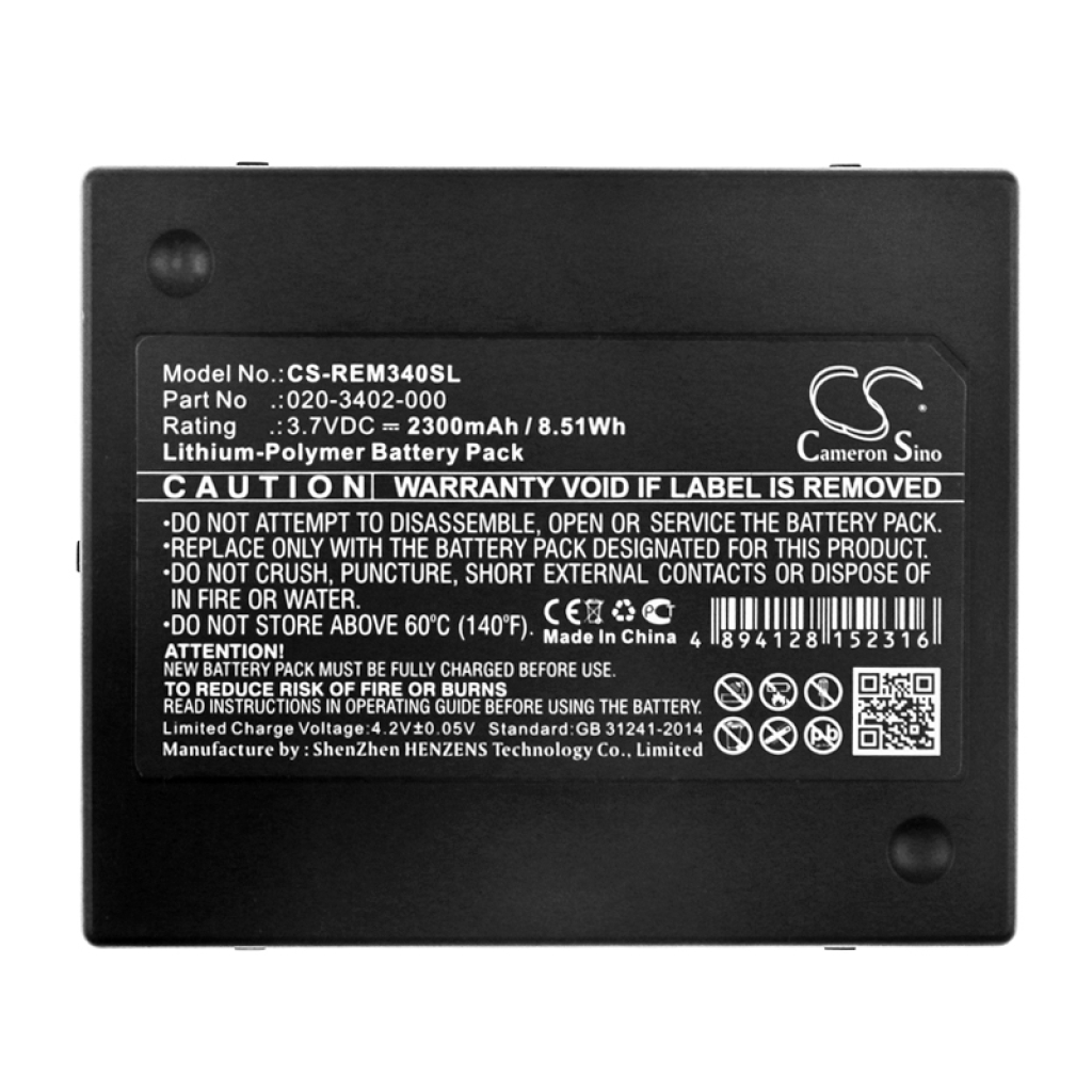 Sostituzione della batteria compatibile per Rae systems 20-3402-000
