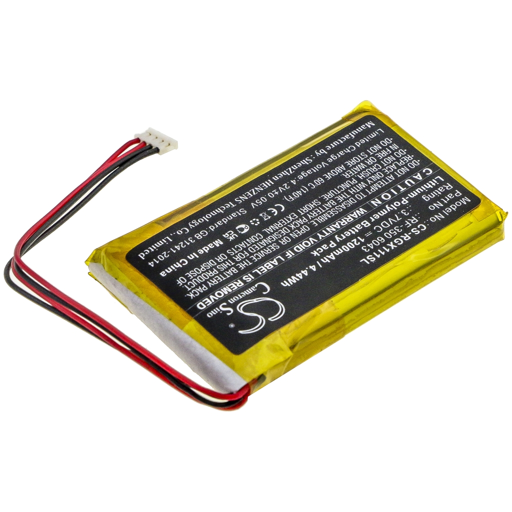 Sostituzione della batteria compatibile per Renkforce RF-350 6043