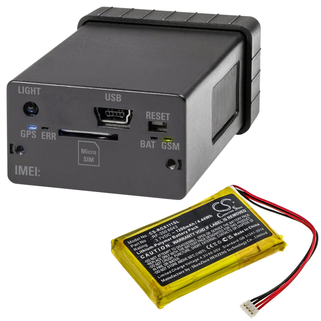 Sostituzione della batteria compatibile per Renkforce RF-350 6043