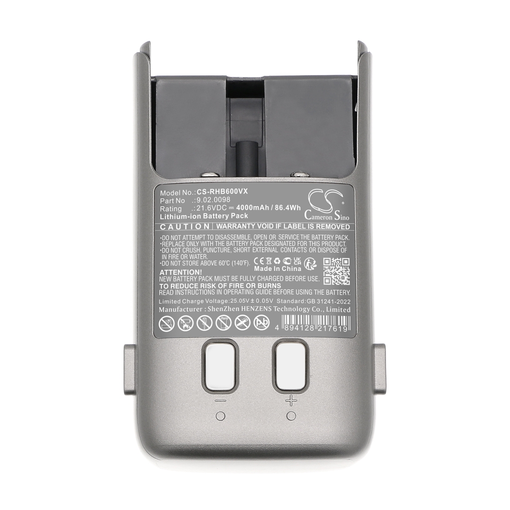 Batteria a vuoto Roborock CS-RHB600VX