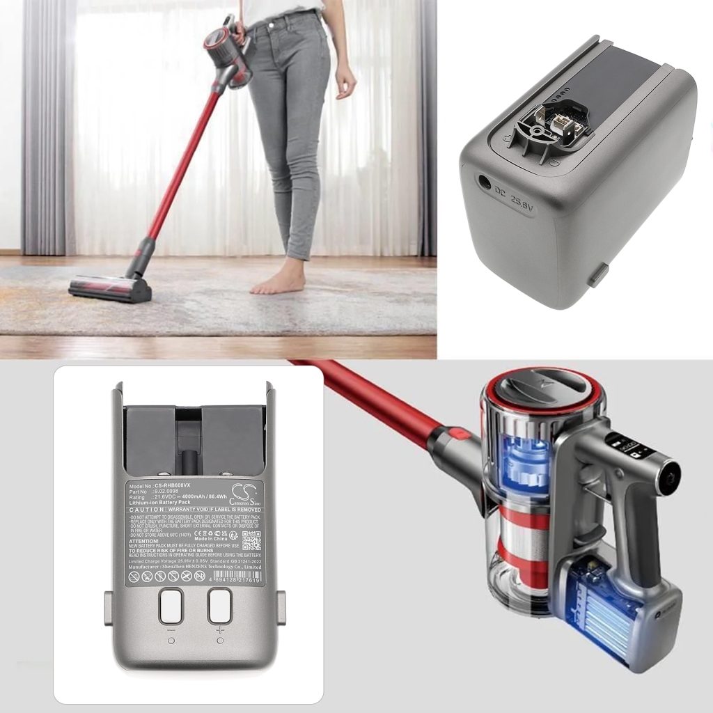 Batteria a vuoto Roborock CS-RHB600VX