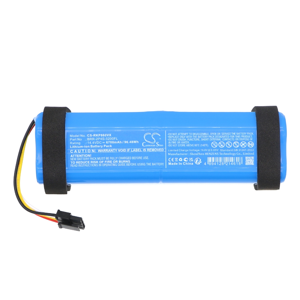 Batteria a vuoto Roborock CS-RKP860VX