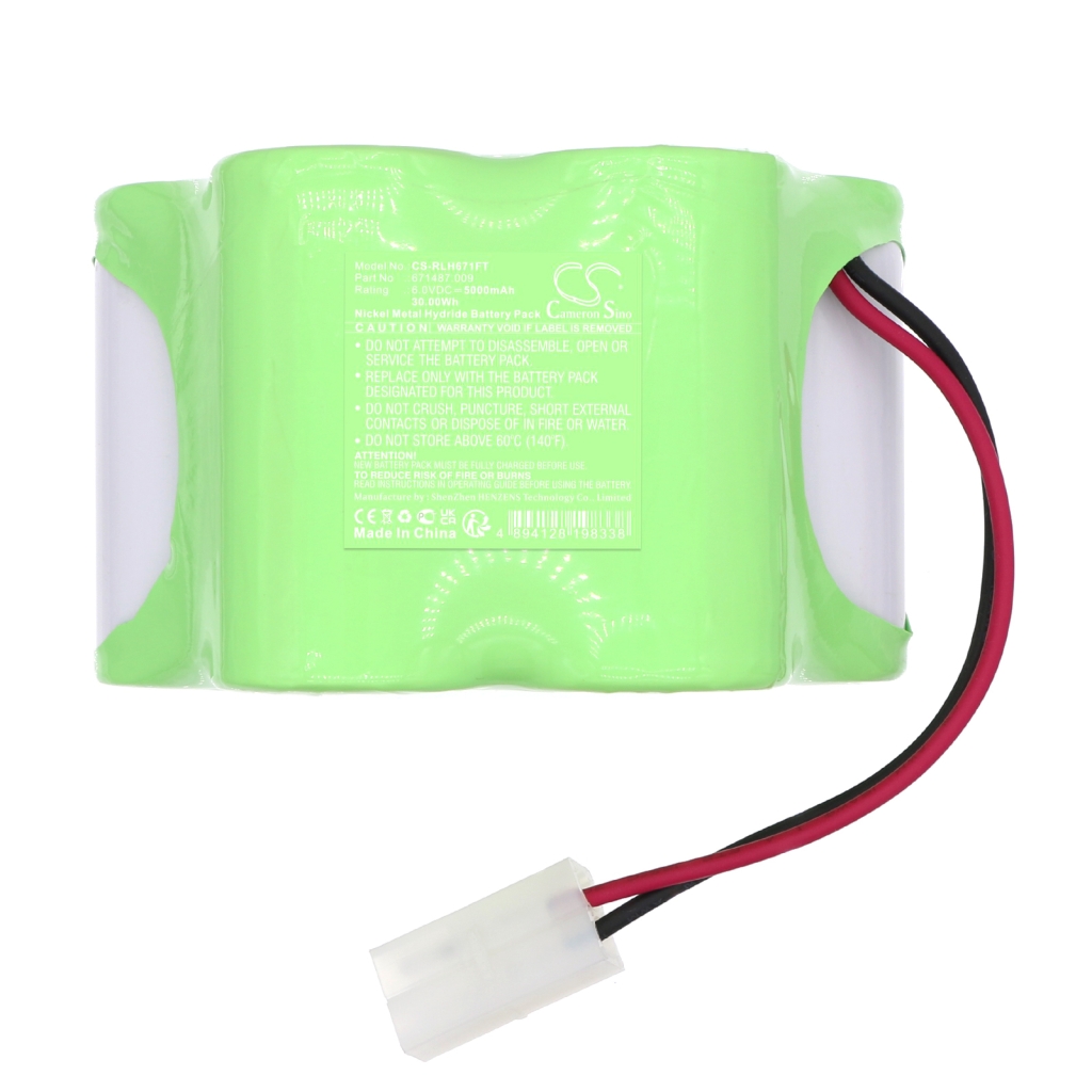 Batterie Sostituisce 671487.009