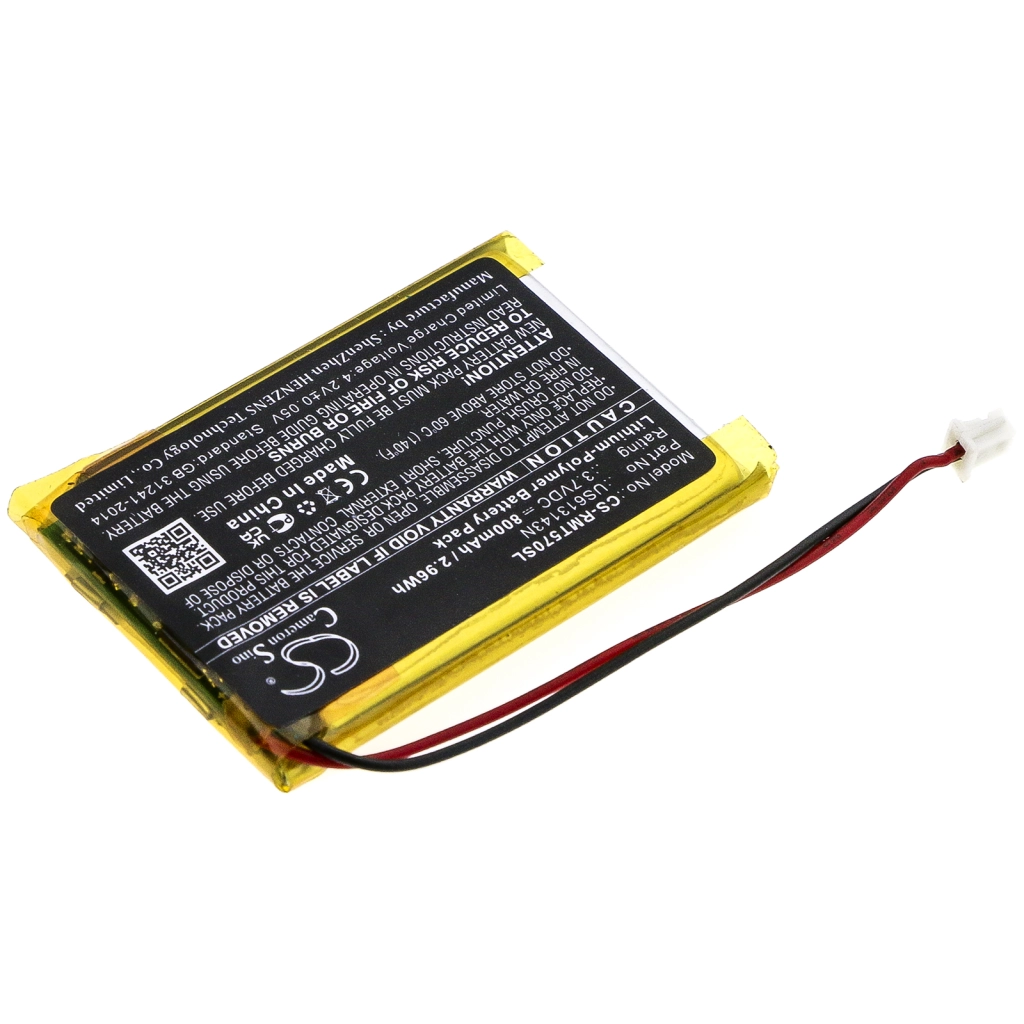 Compatible battery replacement for Rapoo US613143N