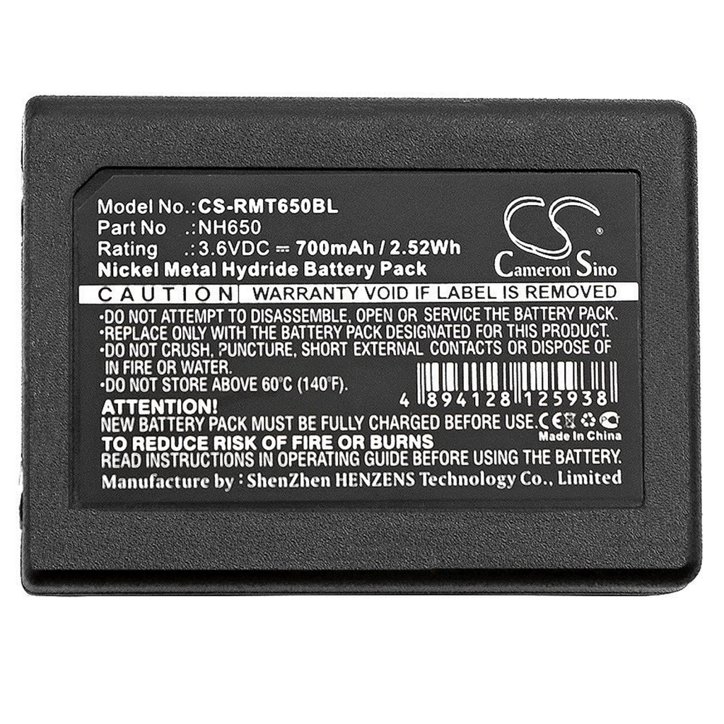 Sostituzione della batteria compatibile per Ravioli NH650