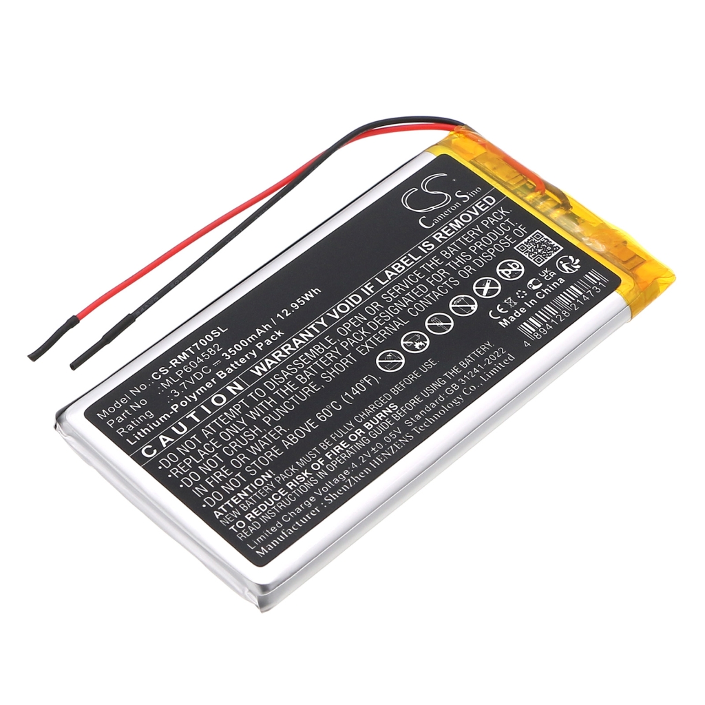 Batterie Batteria GPS, navigatore CS-RMT700SL