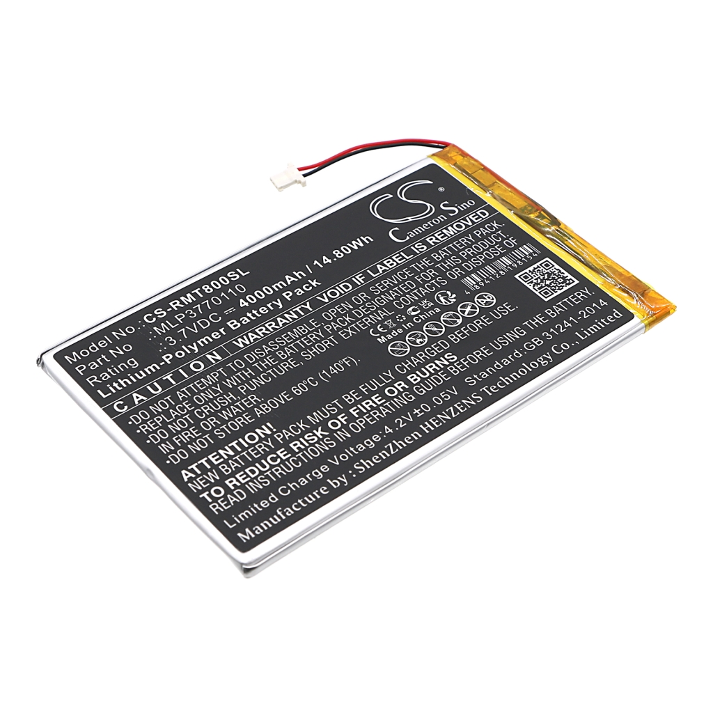 Batterie Batteria GPS, navigatore CS-RMT800SL