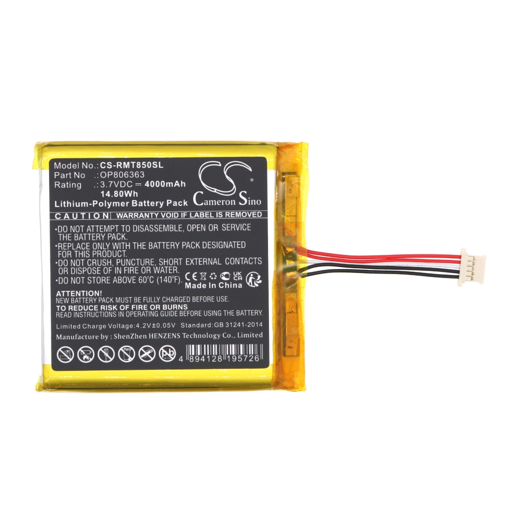 Batteria GPS, navigatore Rand mcnally PRO II 2 (CS-RMT850SL)