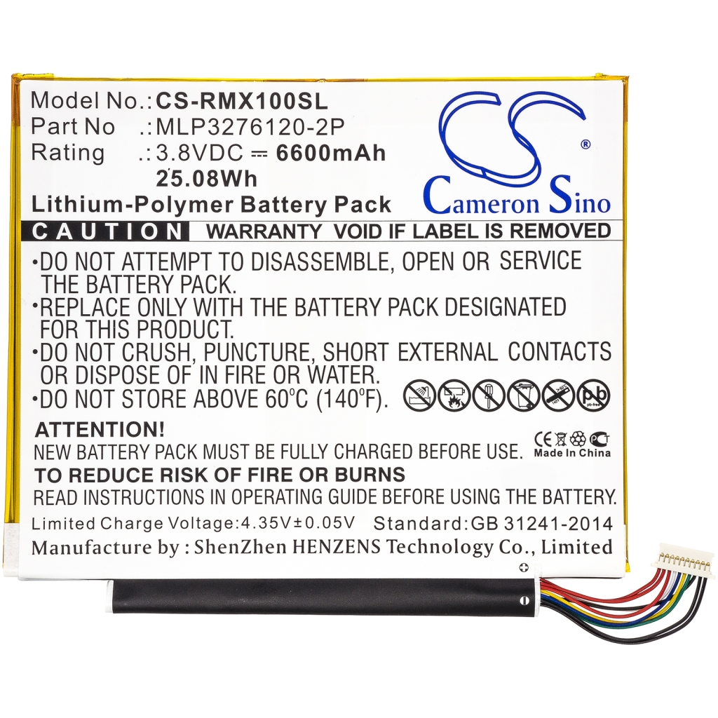 Batteria compressa Verizon CS-RMX100SL