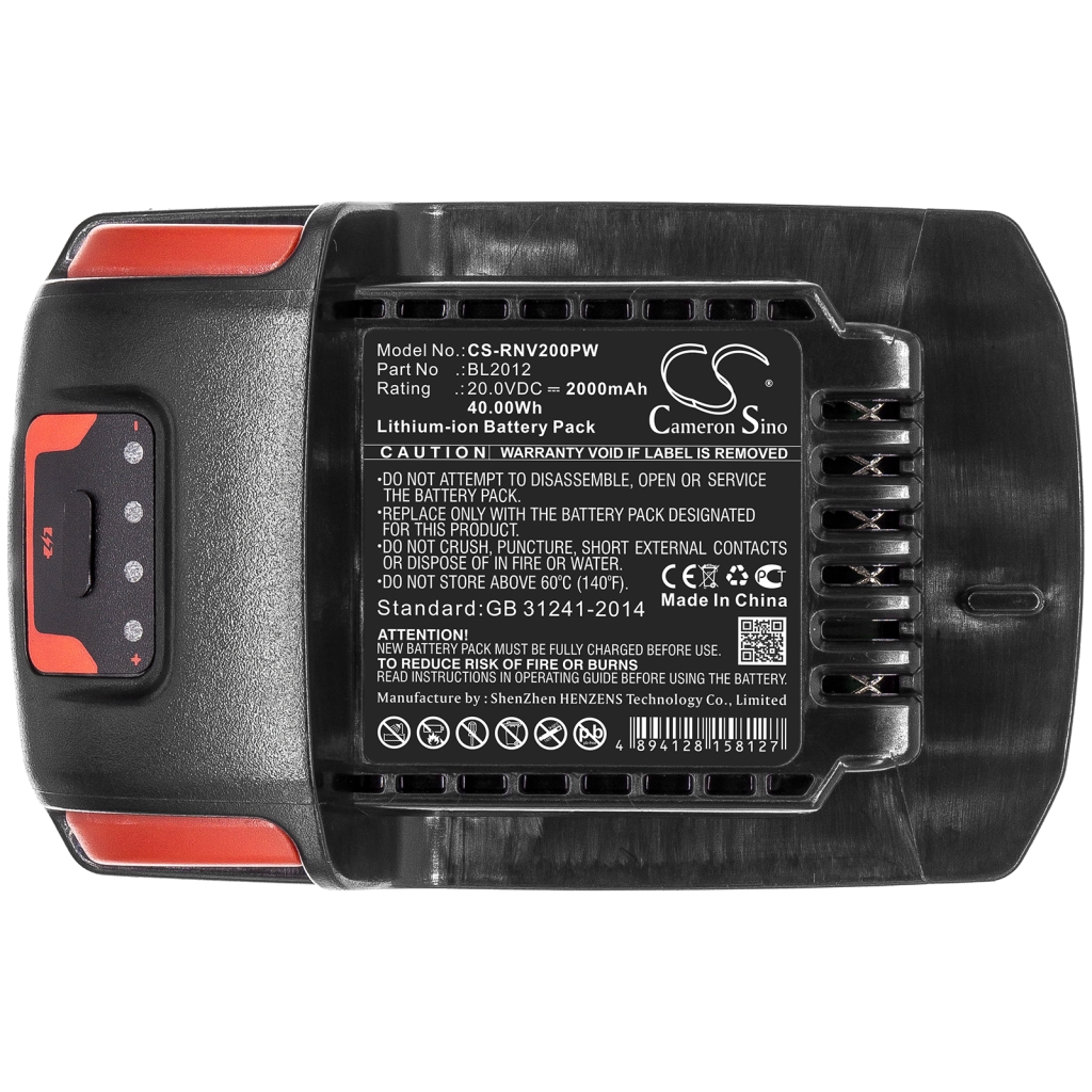 Batteria industriale Ingersoll rand Key R3150