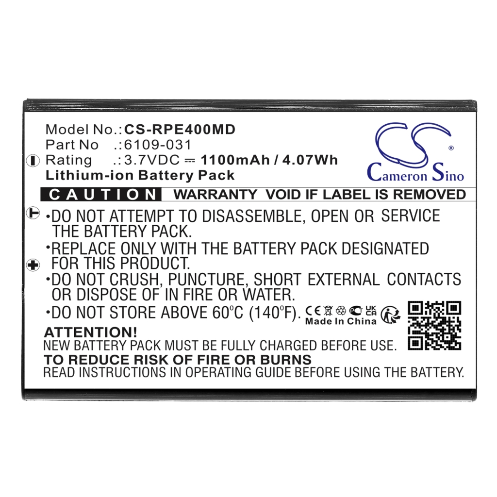 Batterie Sostituisce 6109-031