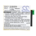 Sostituzione della batteria compatibile per Verizon MLP36100107,SQU-1408