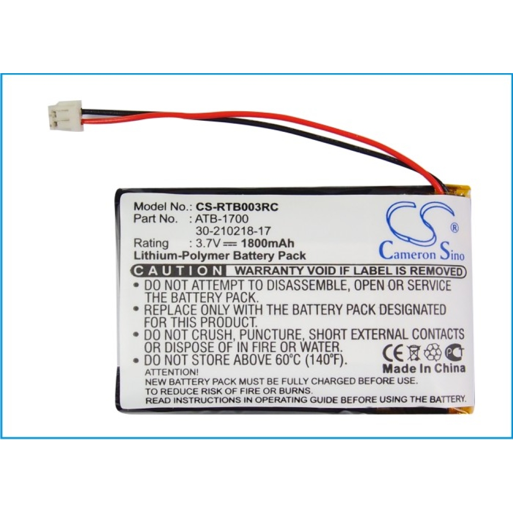 Batteria del telecomando RTI CS-RTB003RC