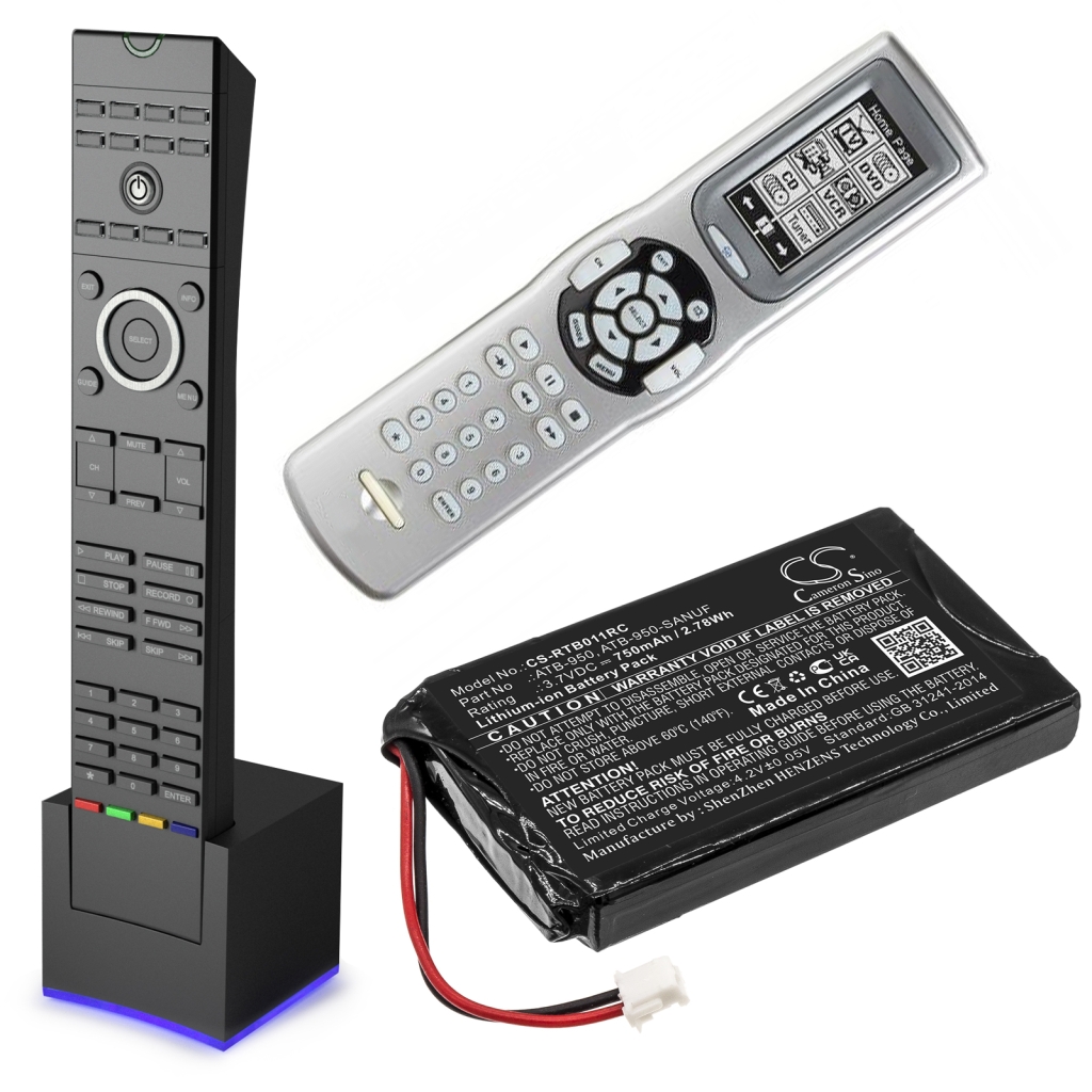Batteria del telecomando RTI CS-RTB011RC