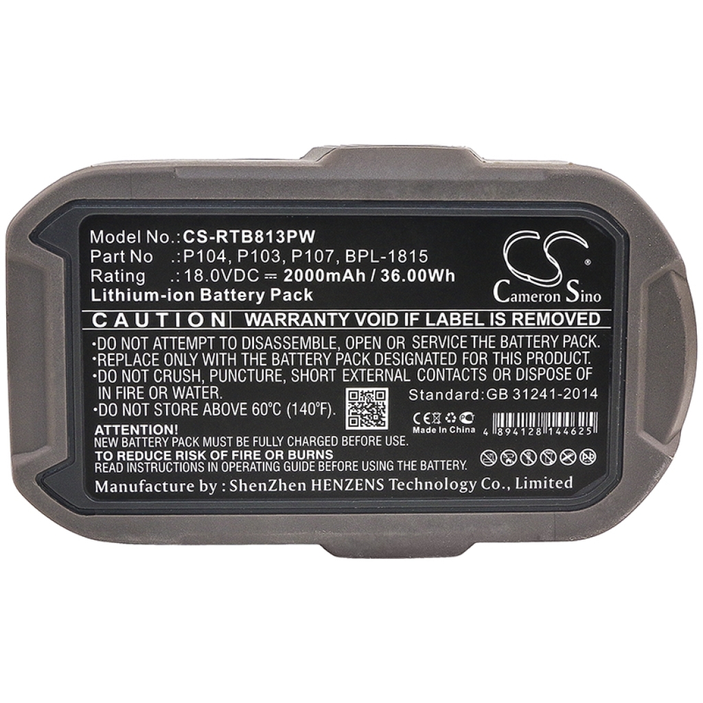 Battery Replaces P104