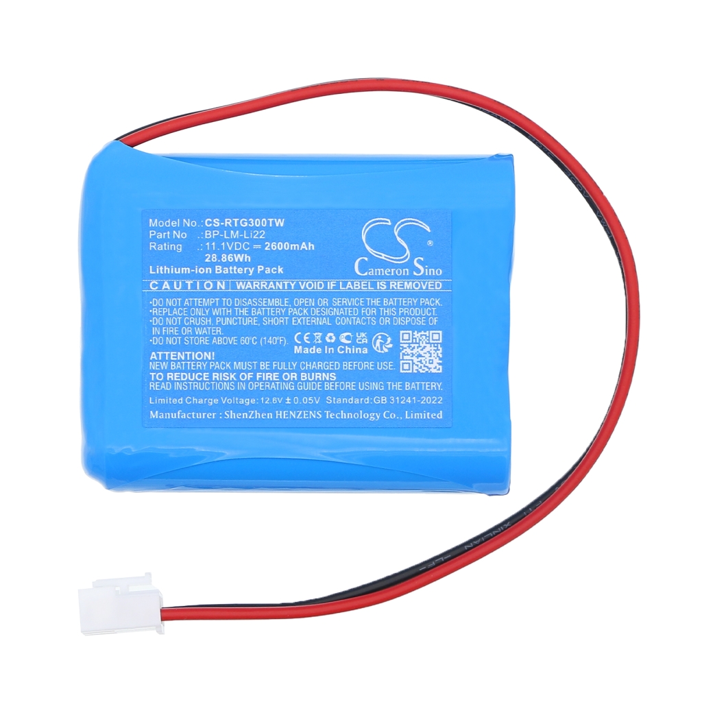 Batterie Batteria radio bidirezionale CS-RTG300TW