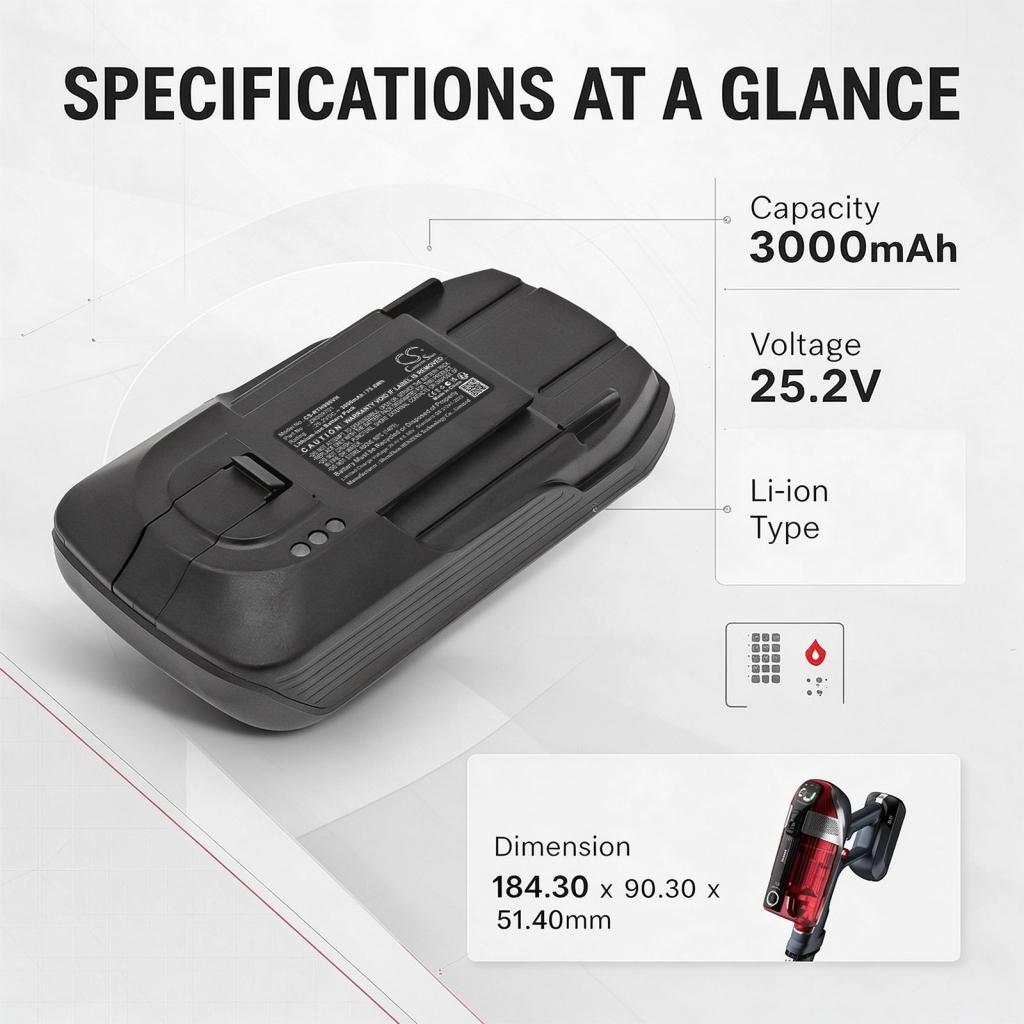 Batteria compatibile con Rowenta