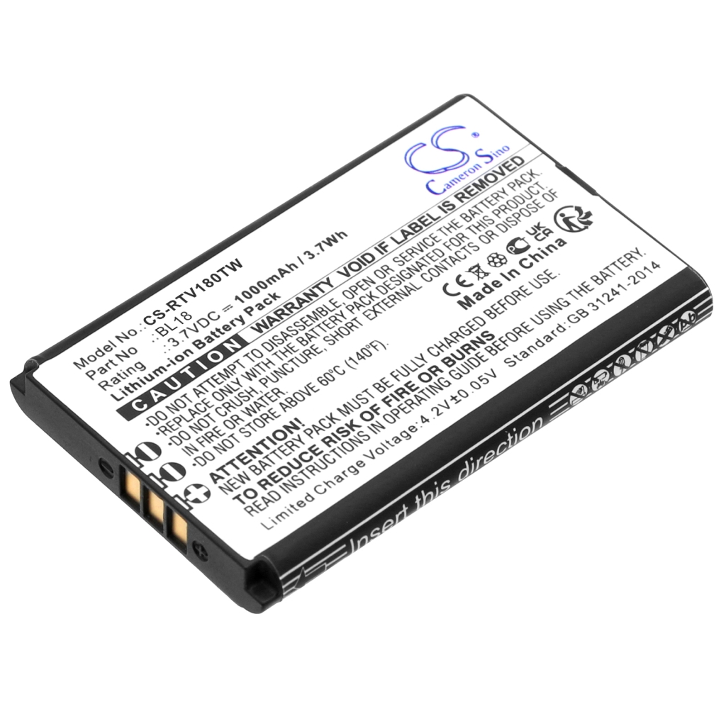 Batteria radio bidirezionale Retevis CS-RTV180TW