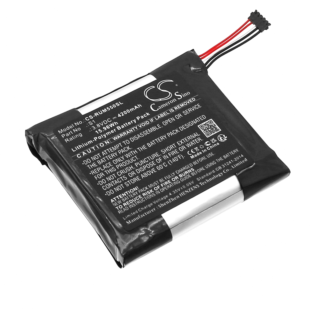 Batteria per telecamera di sicurezza domestica Ring Video Doorbell 2 Generation (CS-RUM550SL)