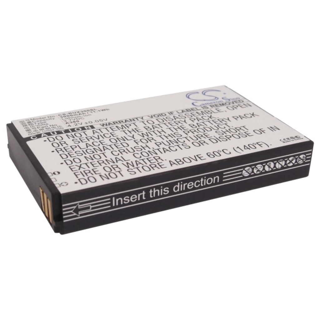 Batterie Batteria del telefono cellulare CS-RUX300SL