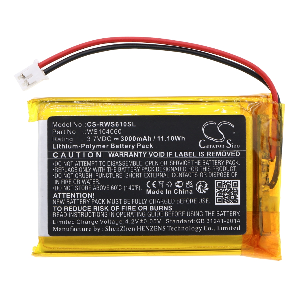 Gioco, PSP, batteria NDS Raspberry CS-RWS610SL
