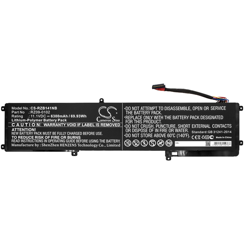 Batteria notebook Razer Blade 14 (2015) (CS-RZB141NB)