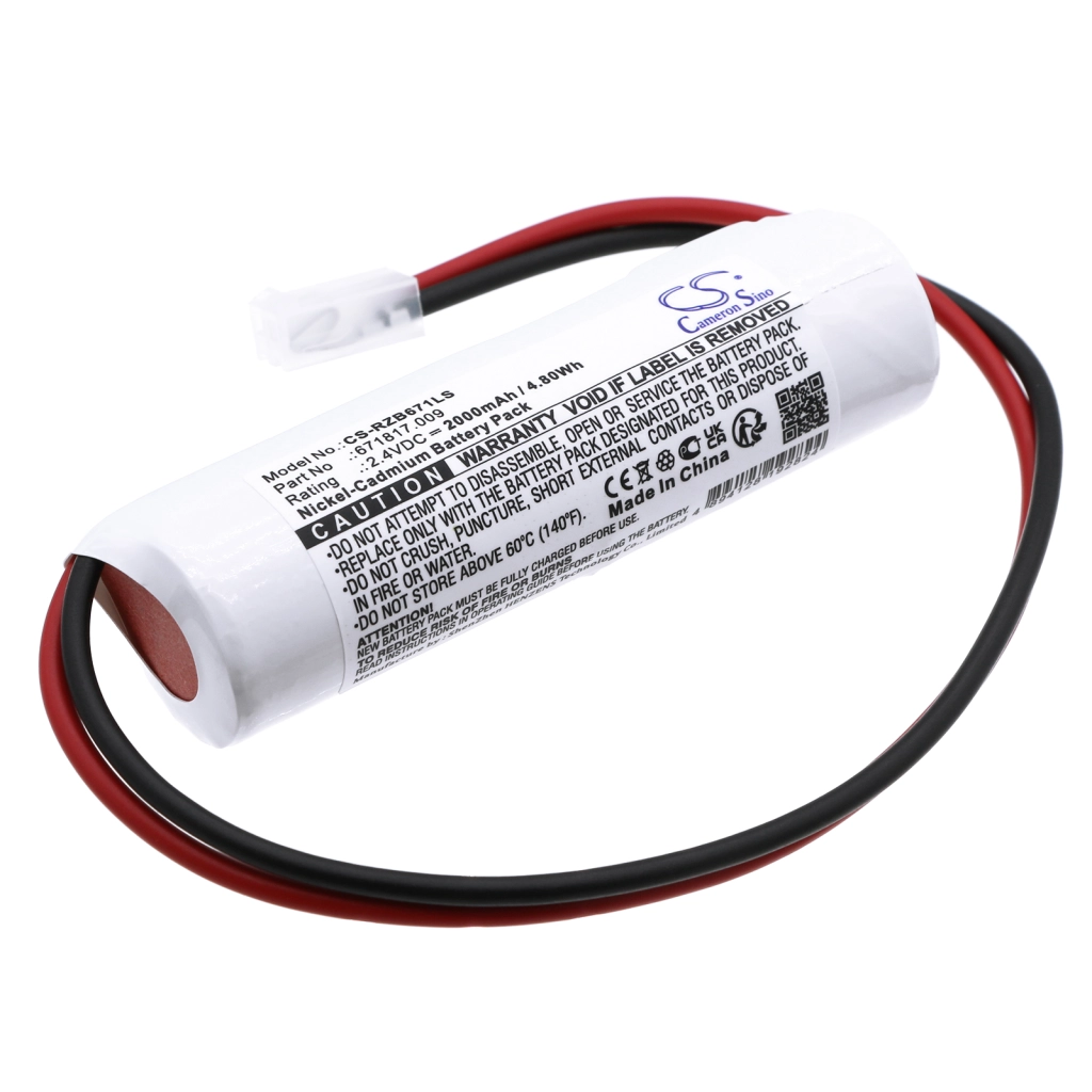 Batteria per telecamera di sicurezza domestica Elubat swiss CS-RZB671LS