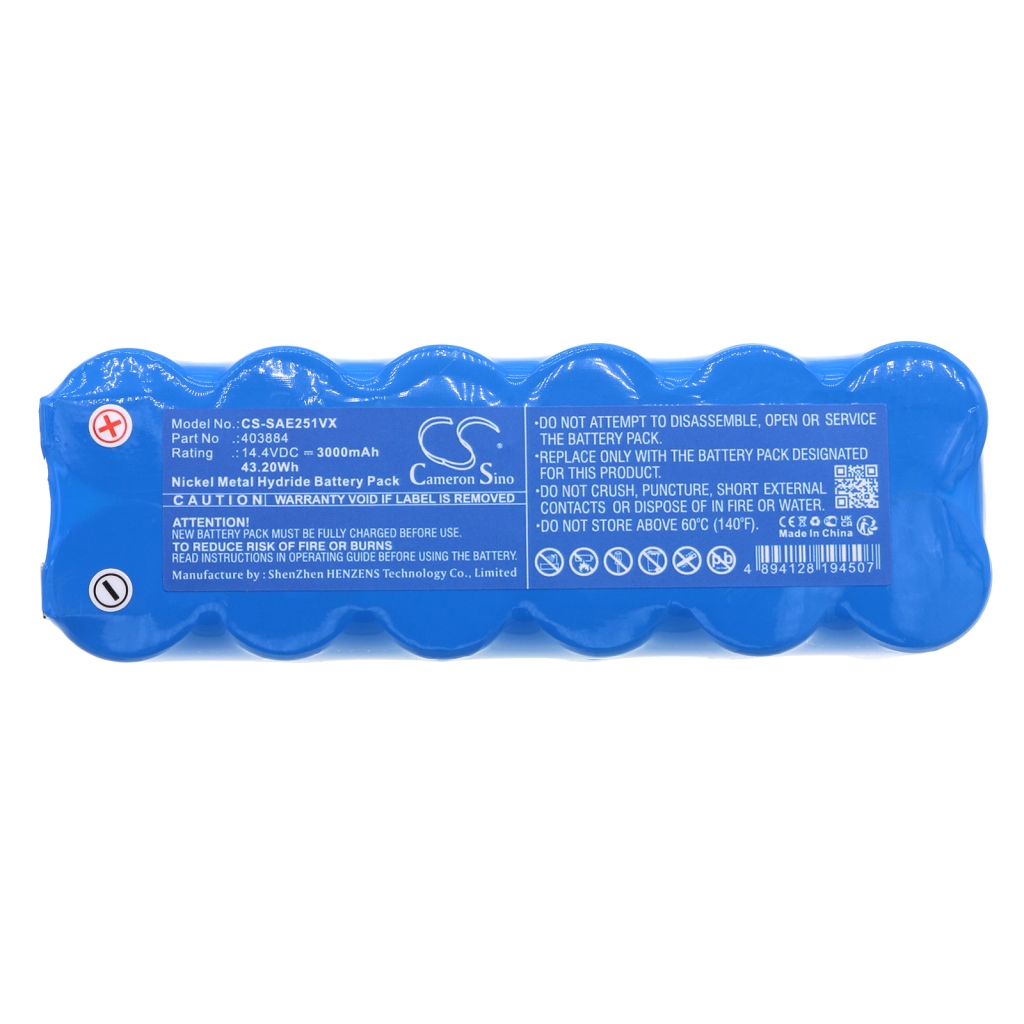 Sostituzione della batteria compatibile per Solac 403884
