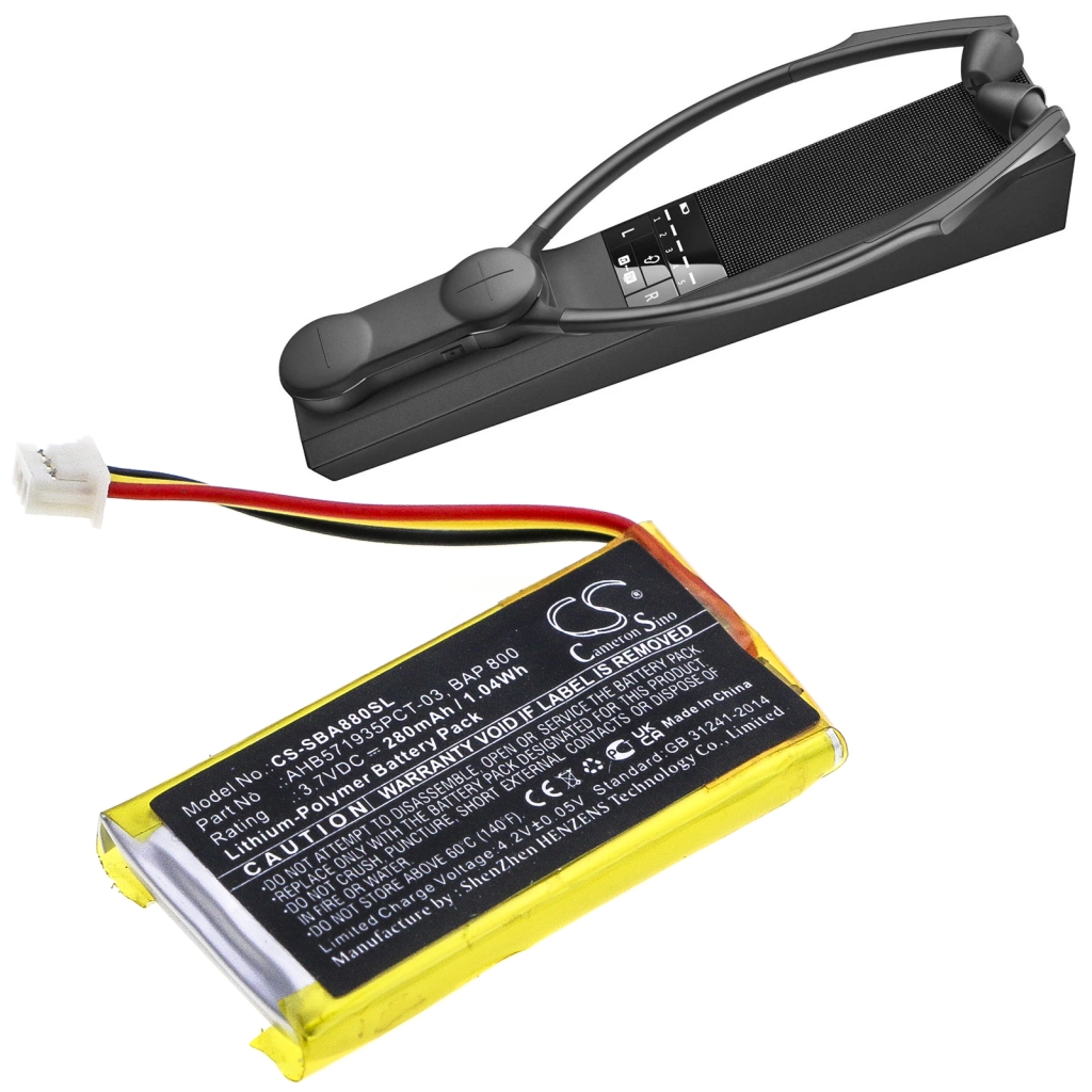 Batteria senza fili dell'auricolare Sennheiser CS-SBA880SL