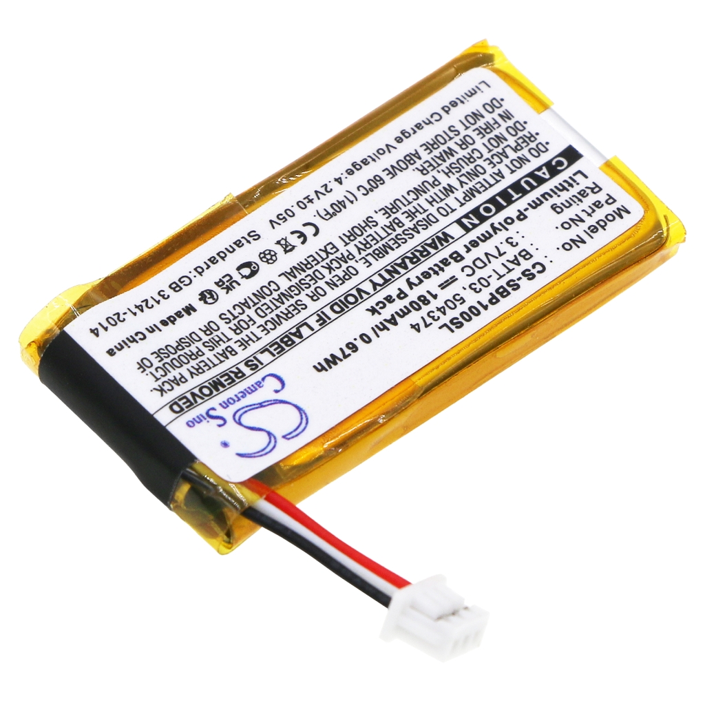Sostituzione della batteria compatibile per Sennheiser 504374,BATT-03