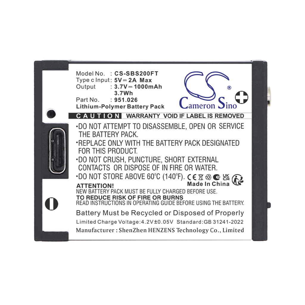 Battery compatible with Lighting System Battery